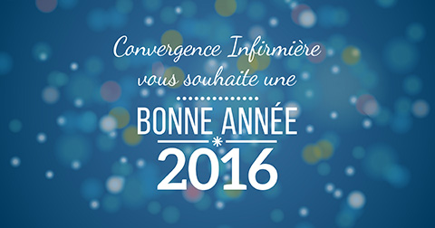 Convergence Infirmière vous souhaite une bonne année
