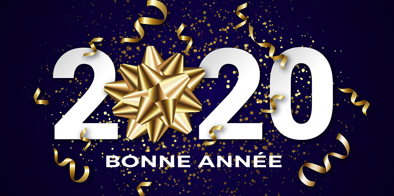 Belle & heureuse année 2020 à toutes et tous !